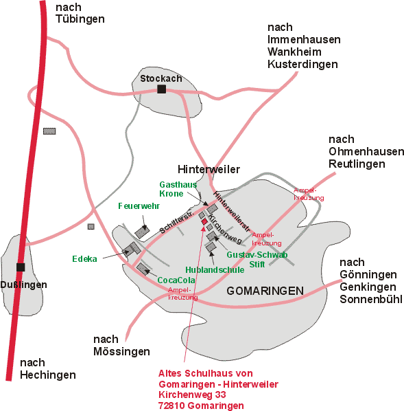 Anfahrtskizze SMR-Technik Detail